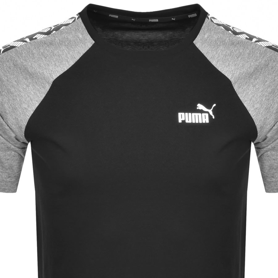 Alternative Image for ProductPuma Amplified Raglan T Shirt Black2